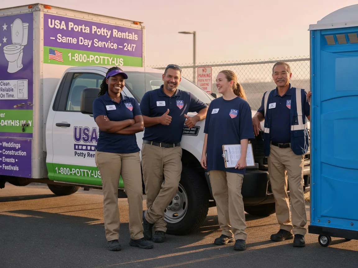 Porta Potty Rental company in Cranberry, PA